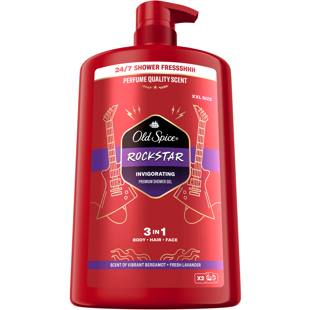 Old Spice Rockstar Shower Gel Image 3