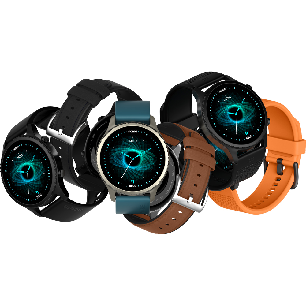 Noise NoiseFit Halo Jet Black Smartwatch Image 4