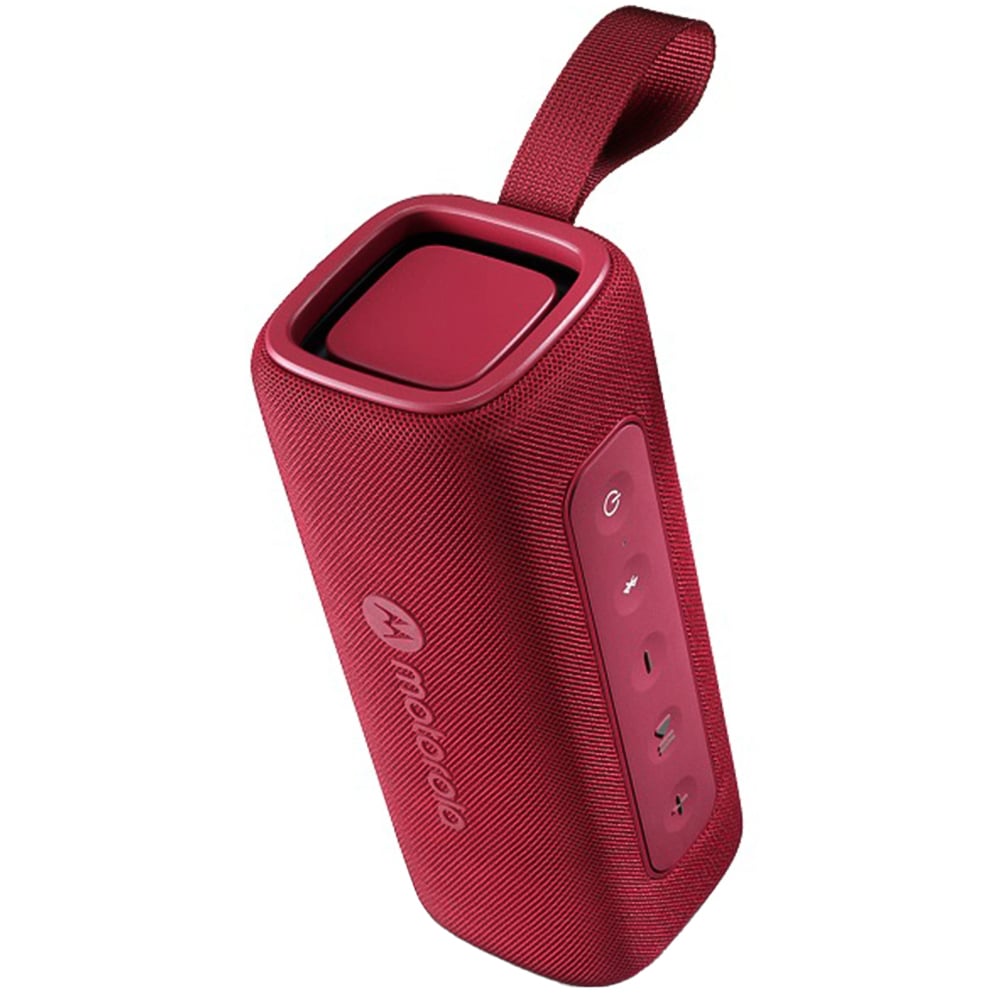 Motorola ROKR600 Red Portable Bluetooth Speaker Image 1