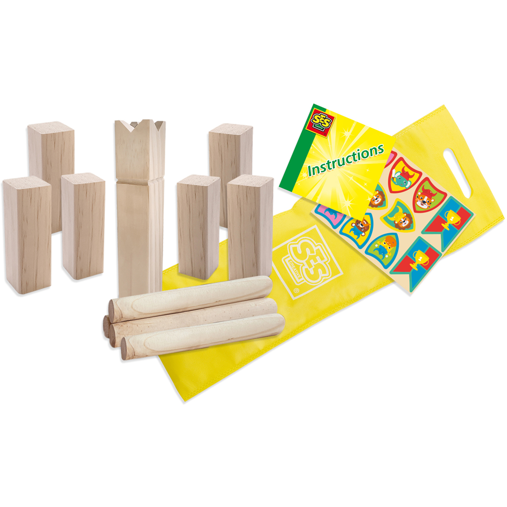 SES Creative Kubb Jr. Outdoor Play Set Image 2