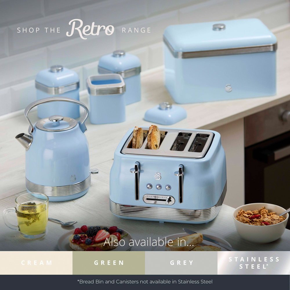 Swan Retro Revive Cream Rapid Boil 1.7L Traditional Kettle Image 7