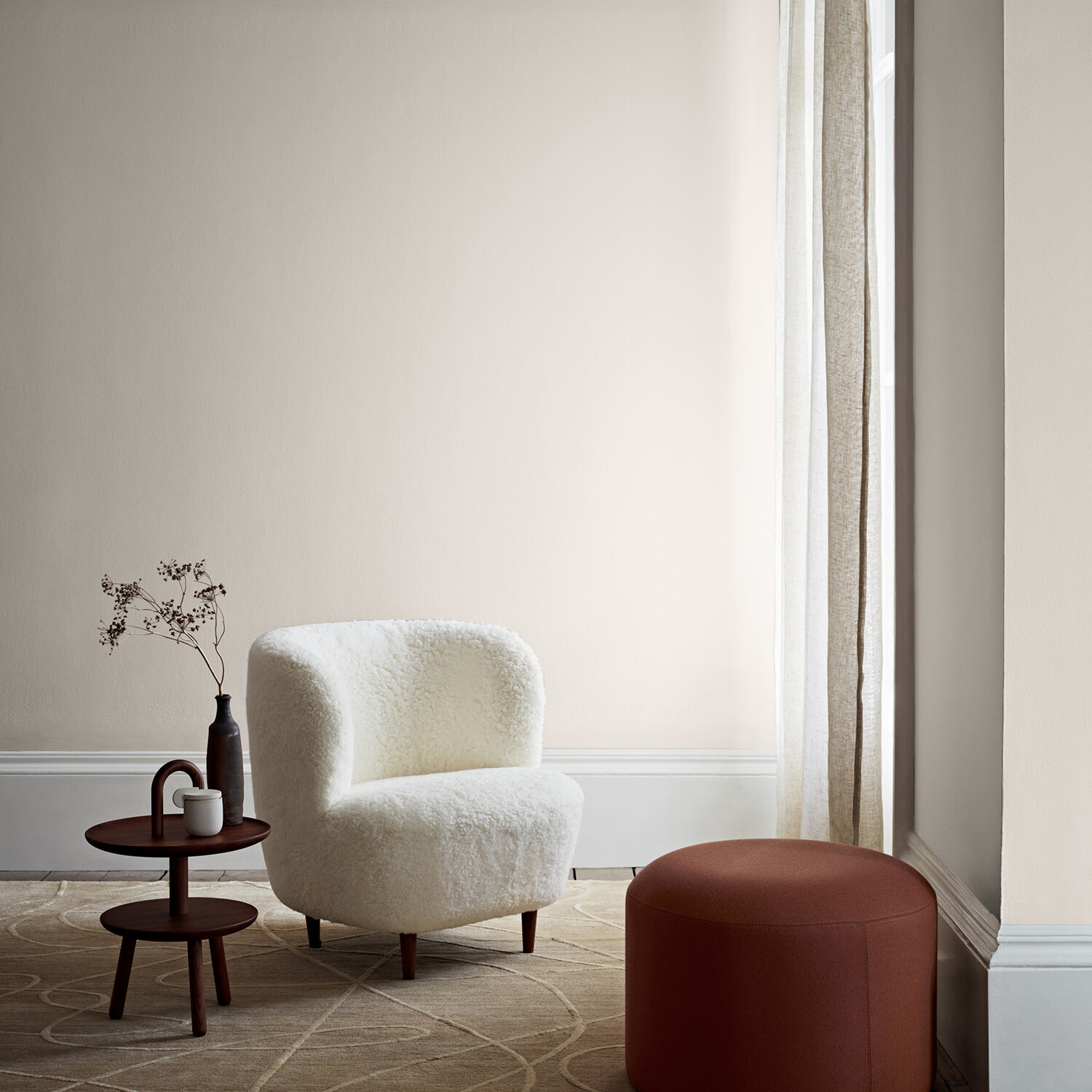 Crown Walls & Ceilings Organic Cloth Mid Sheen Emulsion Paint 5L Image 6