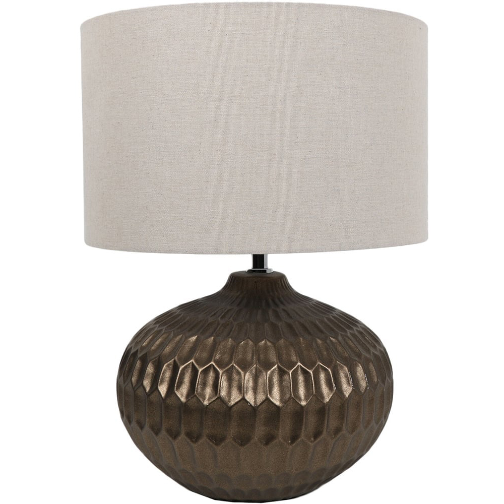 Levi Bronze Antique Table Lamp Image 1