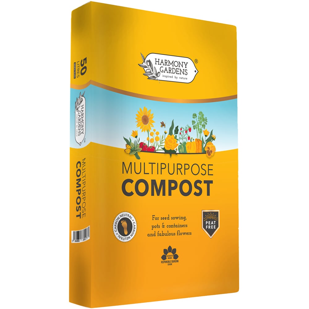 Harmony Gardens Multipurpose Compost 50L Image 1