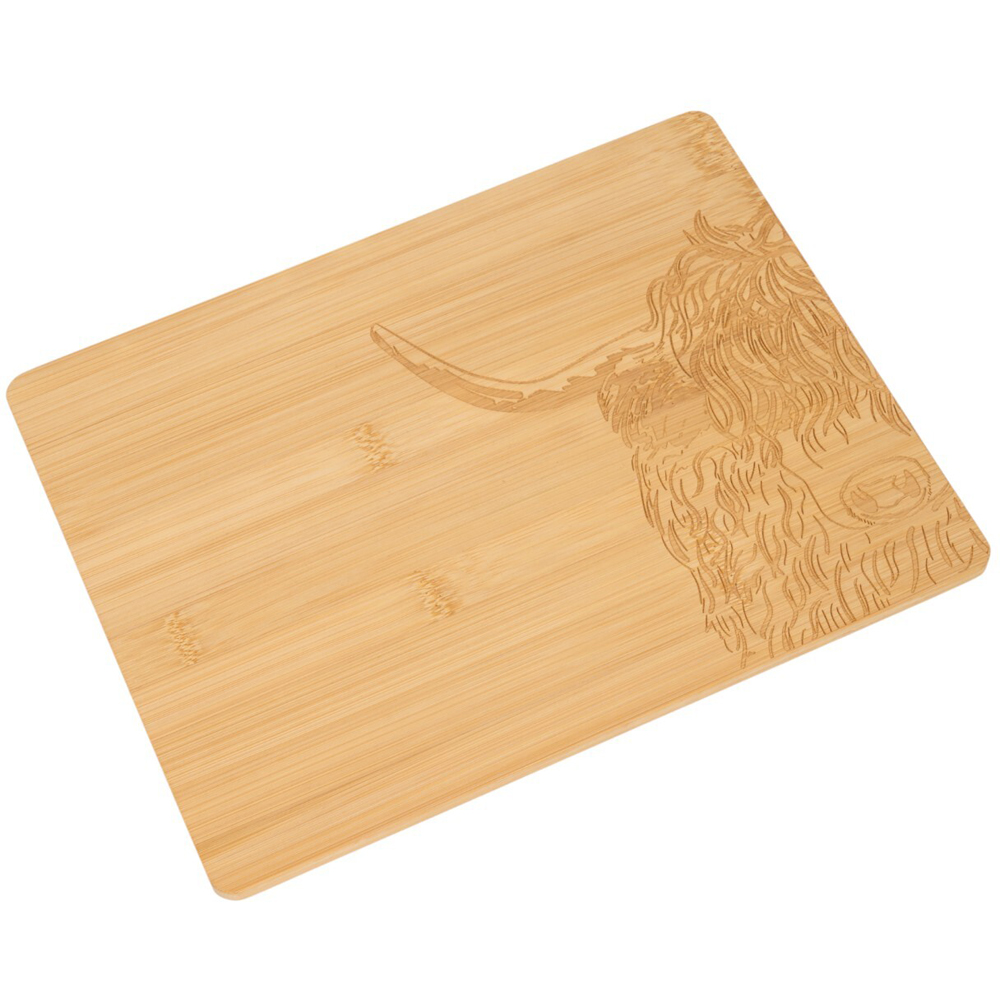 Pack of 4 Highland Cow Bamboo Placemats Image 2