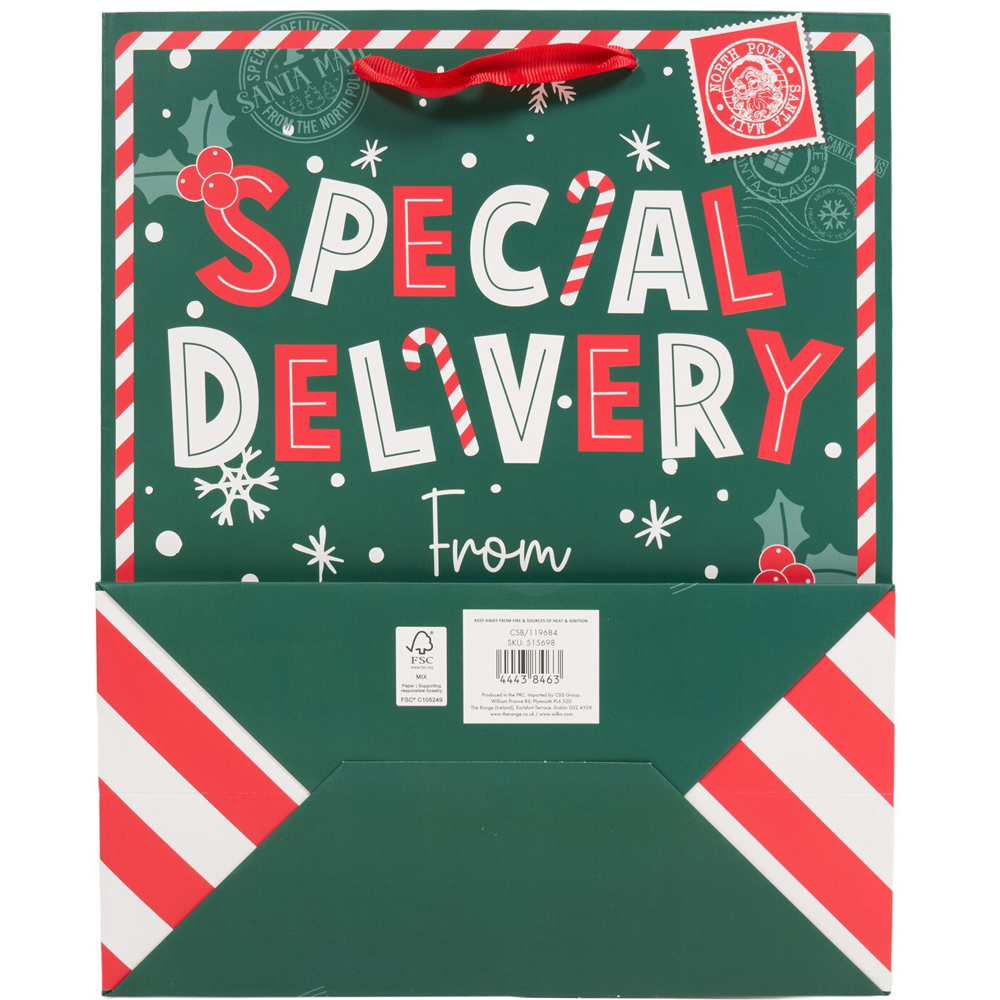 Special Delivery from Santa's Workshop Gift Bag Large Image 3