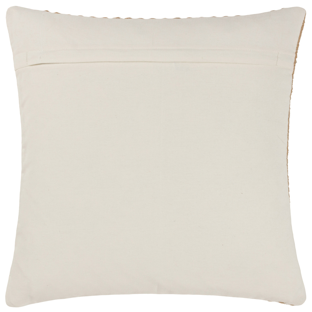 Yard Organik Natural Stripe Woven Cushion Image 3