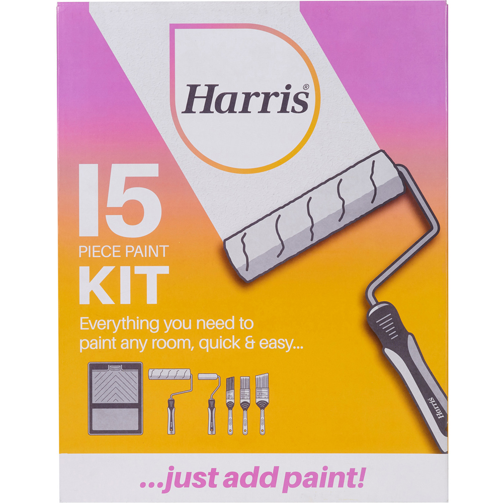 Harris 15 Piece Interior Decorating Kit Image 2