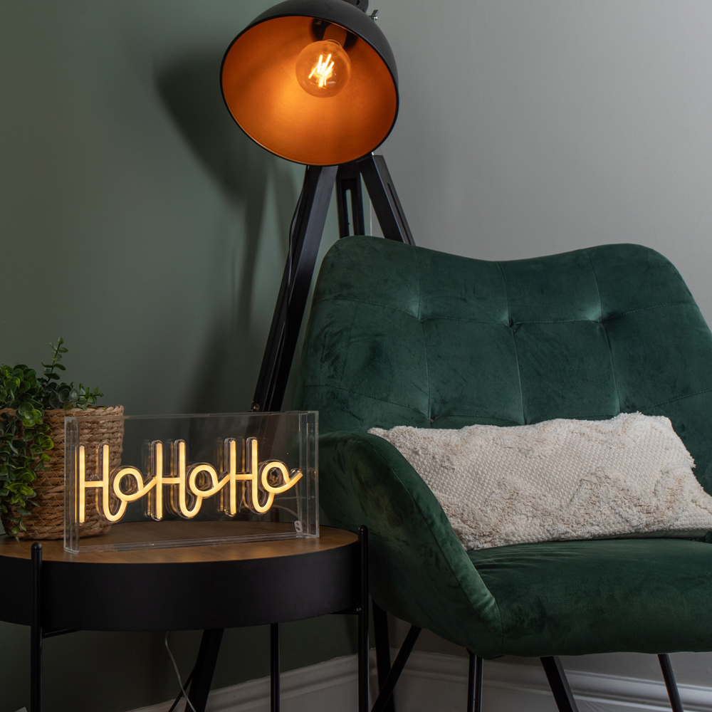 Samuel Alexander Warm White LED Neon Flex Ho Ho Ho Christmas Decoration 30cm Image 9