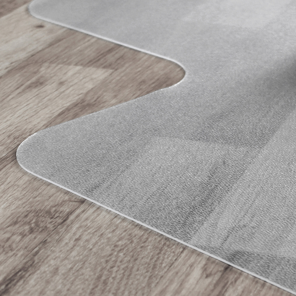 Floortex Advantagemat PVC Lipped Chair Mat for Hard Floors 90 x 120cm Image 4