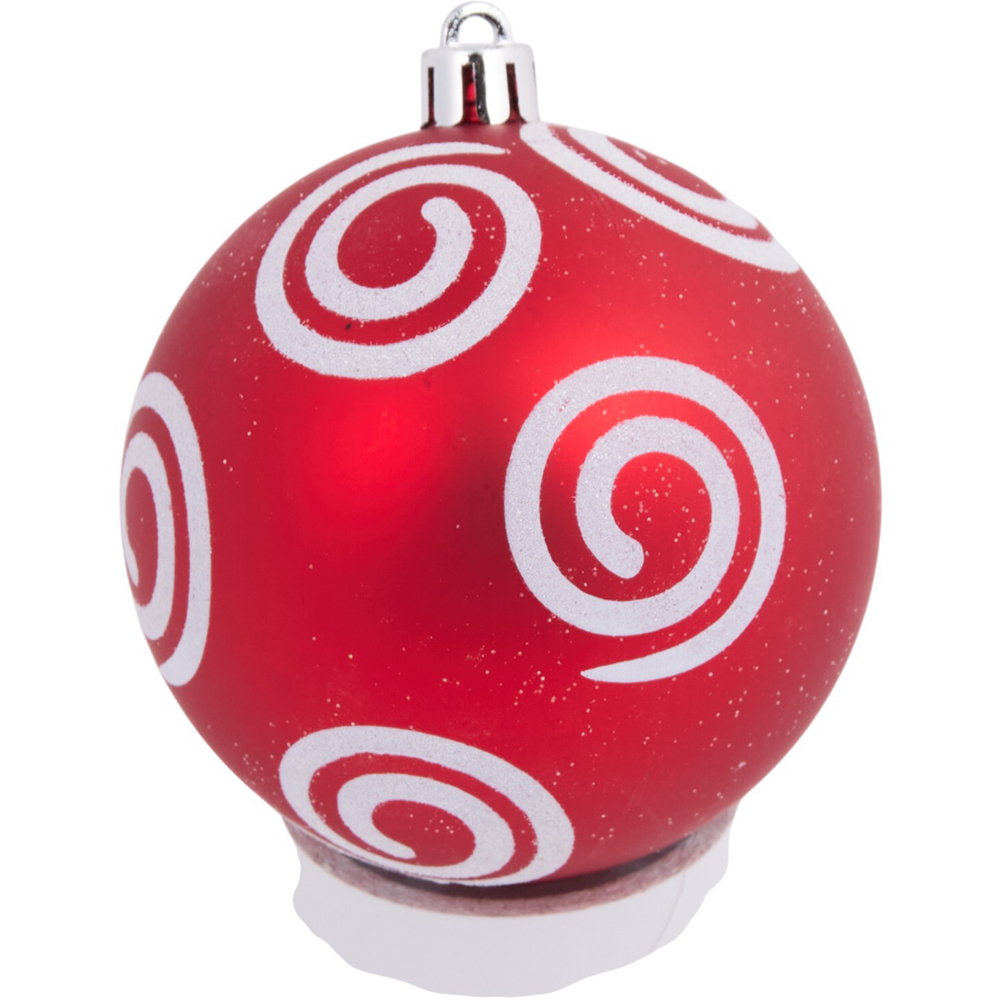 Pack of 16 Candy Cane Carnival Baubles Image 4