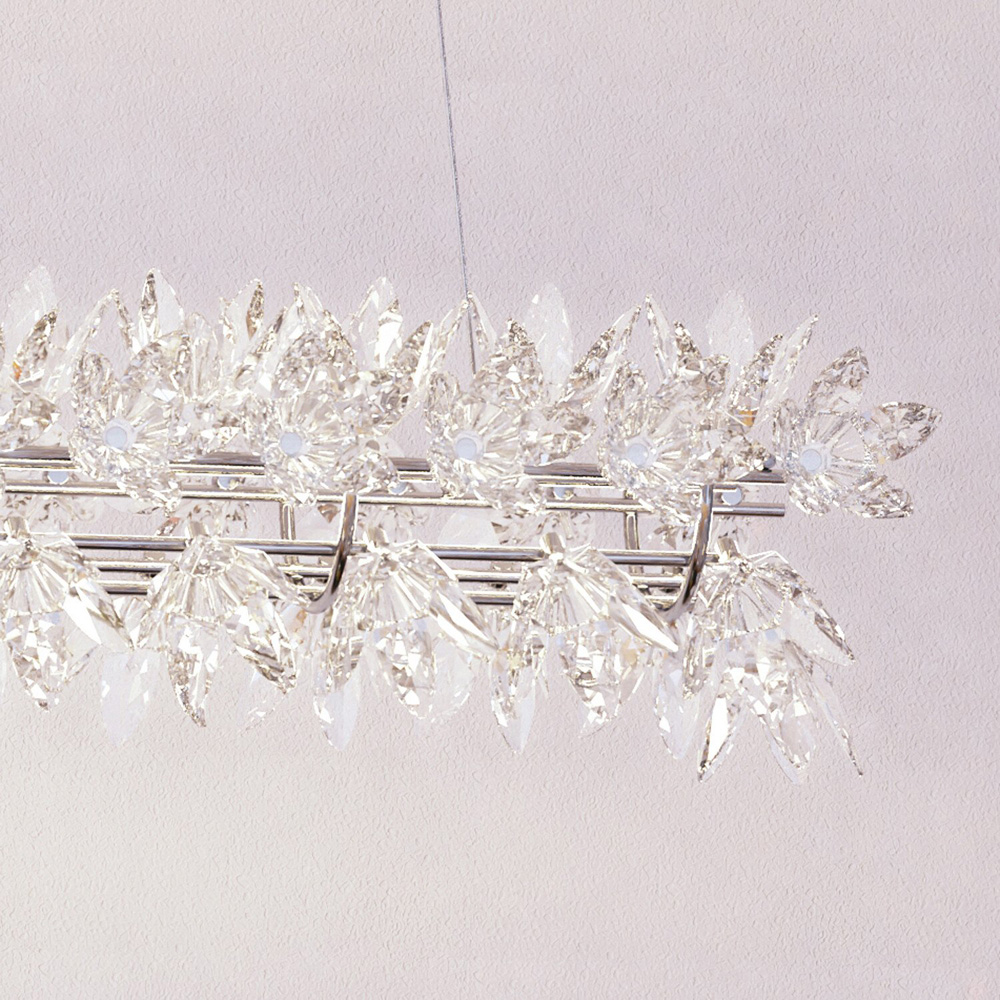 Genevieve LED Ceiling Fitting Chrome Image 6