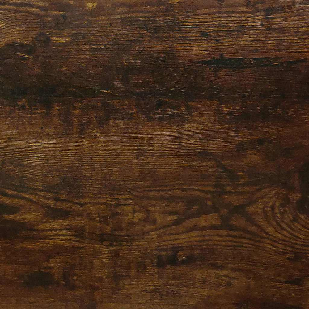 vidaXL 2 Door 2 Shelf Smoked Oak TV Cabinet with Cable Holes Image 7