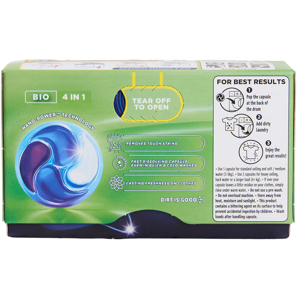 Persil Bio 4 in 1 Washing Capsules Image 3