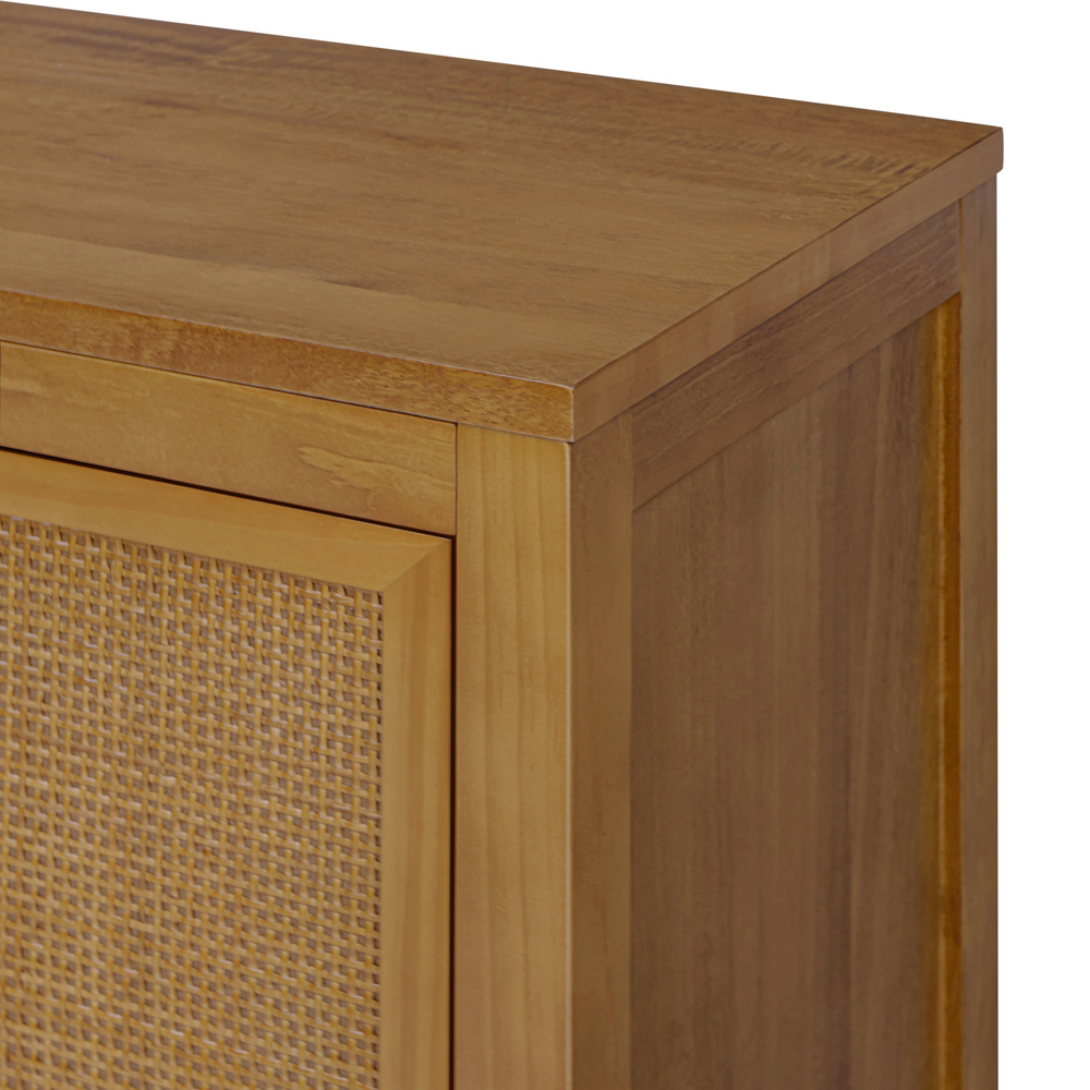 Teamson Home Hatteras 2 Door Natural Accent Cabinet Image 5