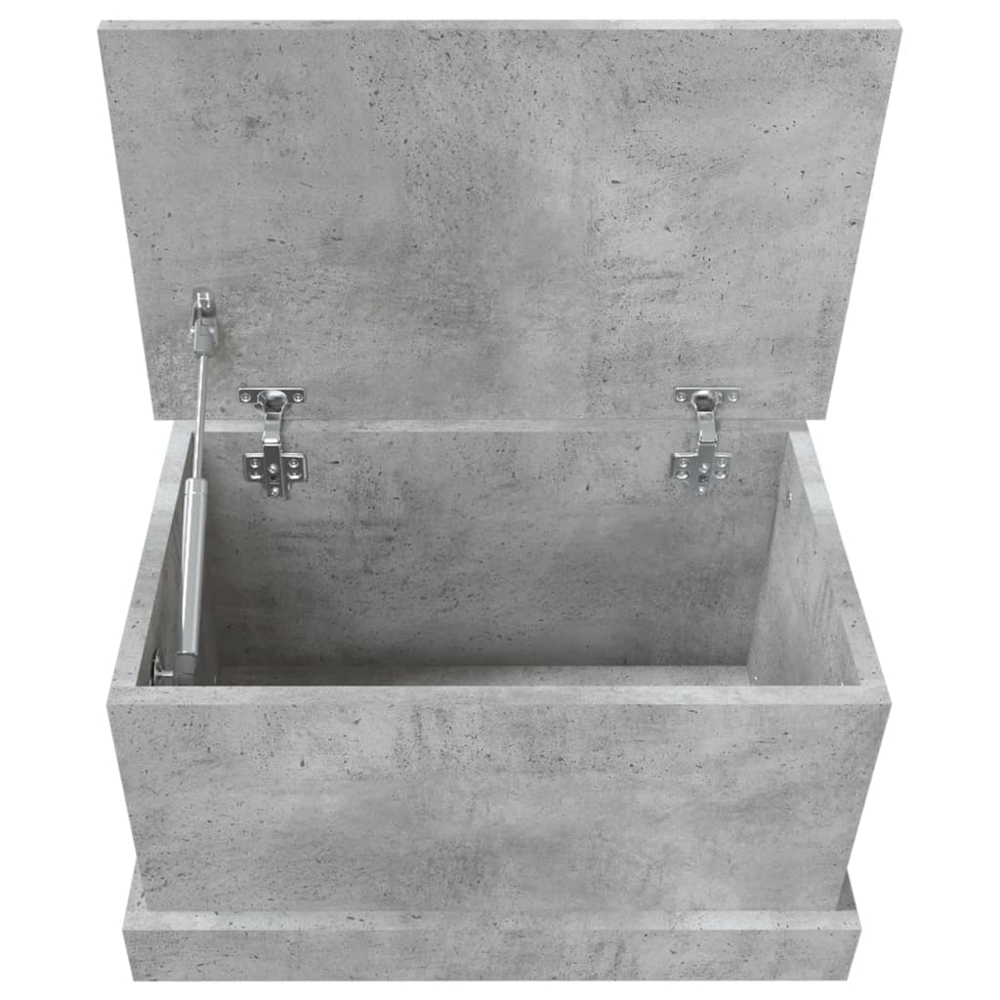 vidaXL Concrete Grey Storage Box Image 7