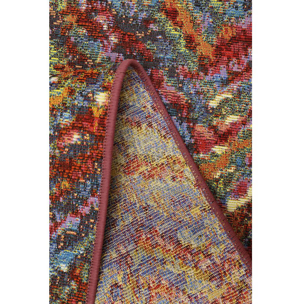 Homemaker Tropico Multicolour Zig-Zag Rug 160 x 230cm Image 6