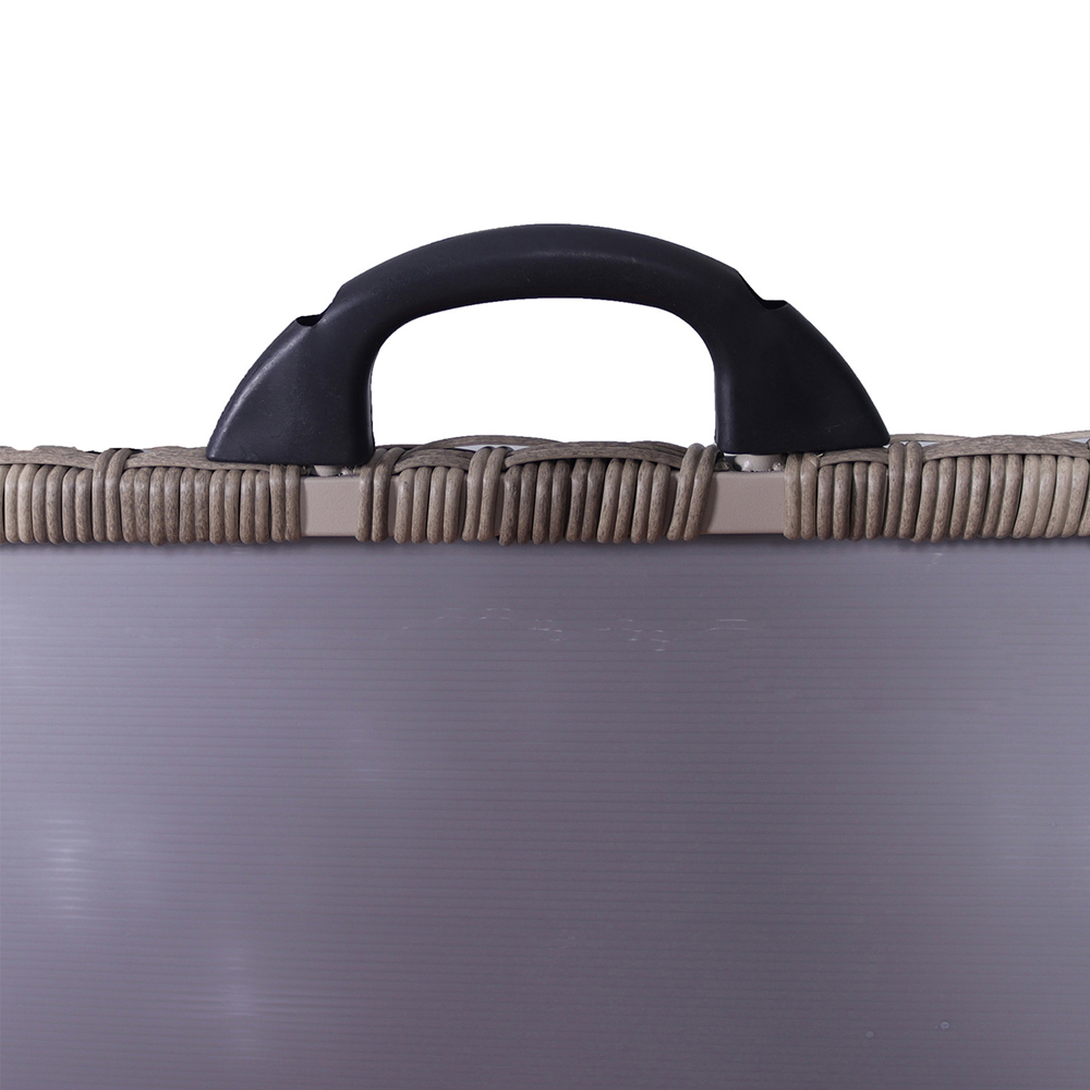 Royalcraft 510L Natural Rattan Weave Cushion Storage Box Image 5