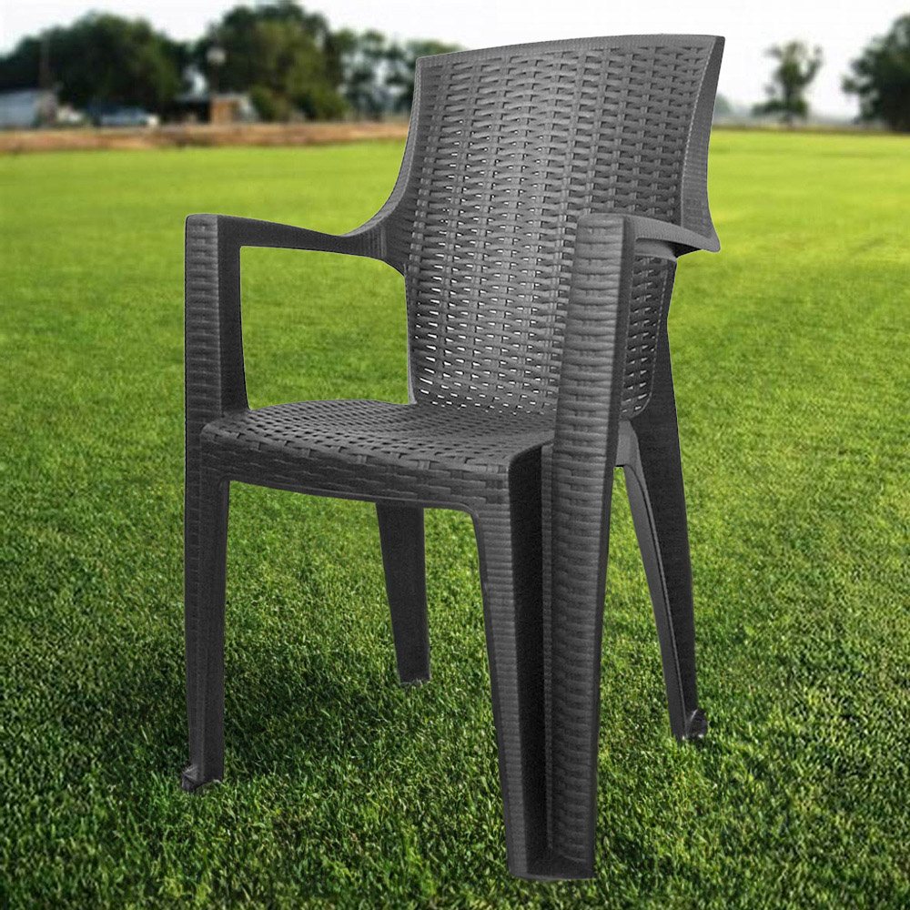 Amelia Rattan Garden Chair Image 1