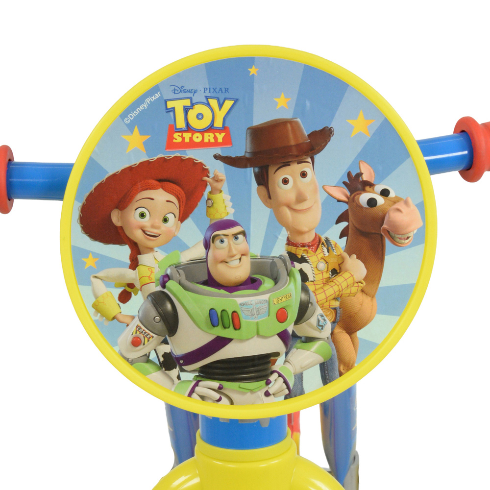 Toy Story 2-in-1 10 inch Kids Training Bike Image 3