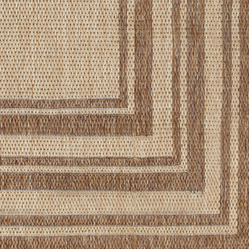Yard Camber Cream Jute Effect Indoor and Outdoor Rug 140 x 200cm Image 2