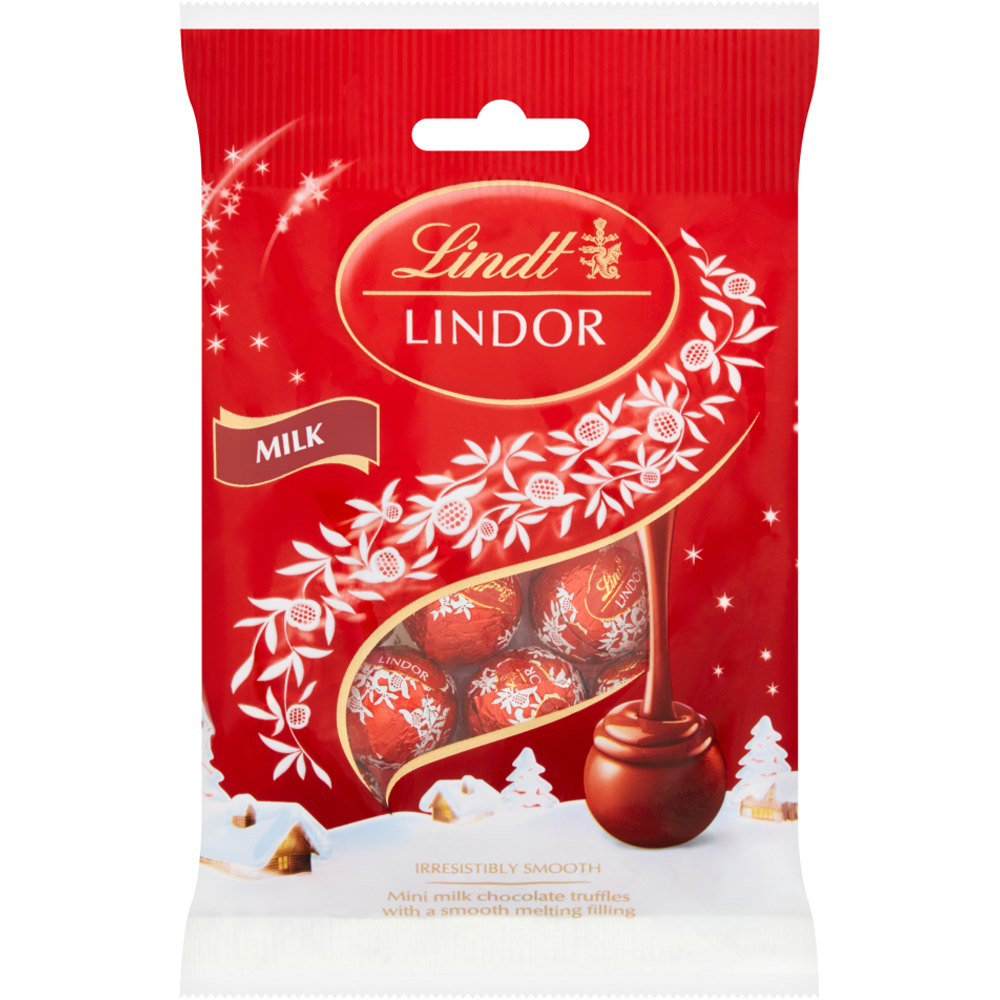 Lindt Lindor Milk Mini Truffles 80g Image 2