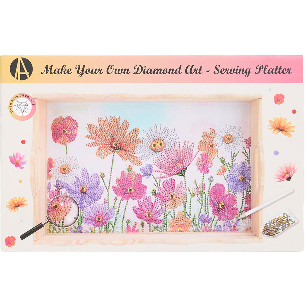 Make Your Own Serving Platter Diamond Art Kit Image 2
