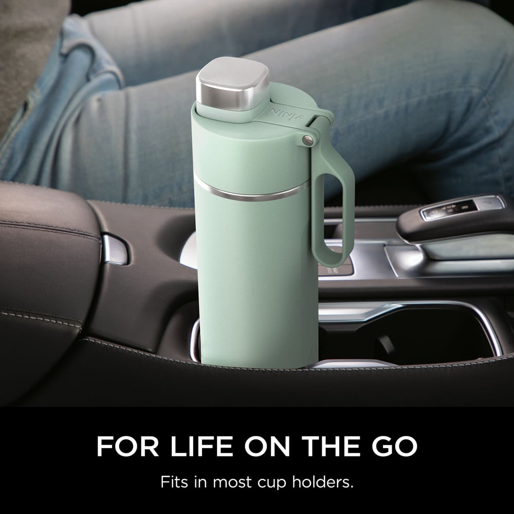 Ninja Thirsti Mint Travel Bottle 700ml Image 6