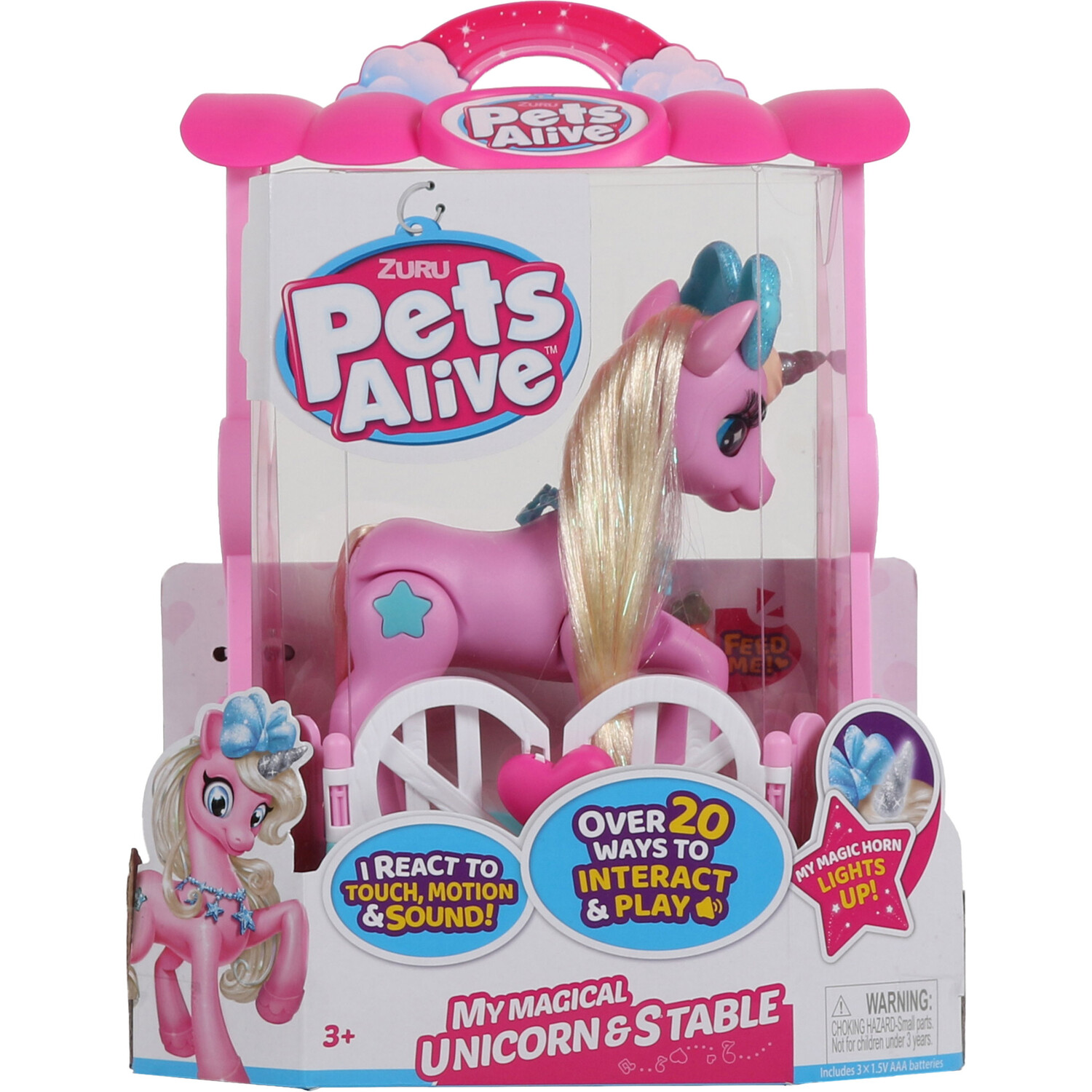 Zuru Pets Alive Robotic S1 Unicorn Playset Image 1