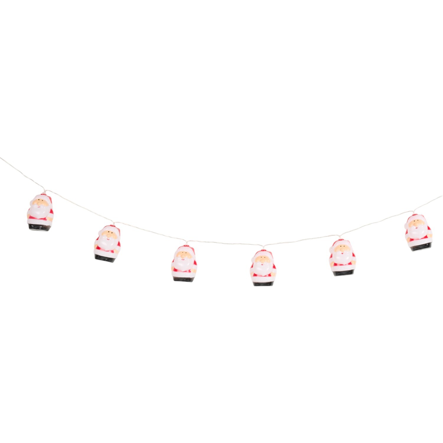 15 LED Santa String Light Image 1