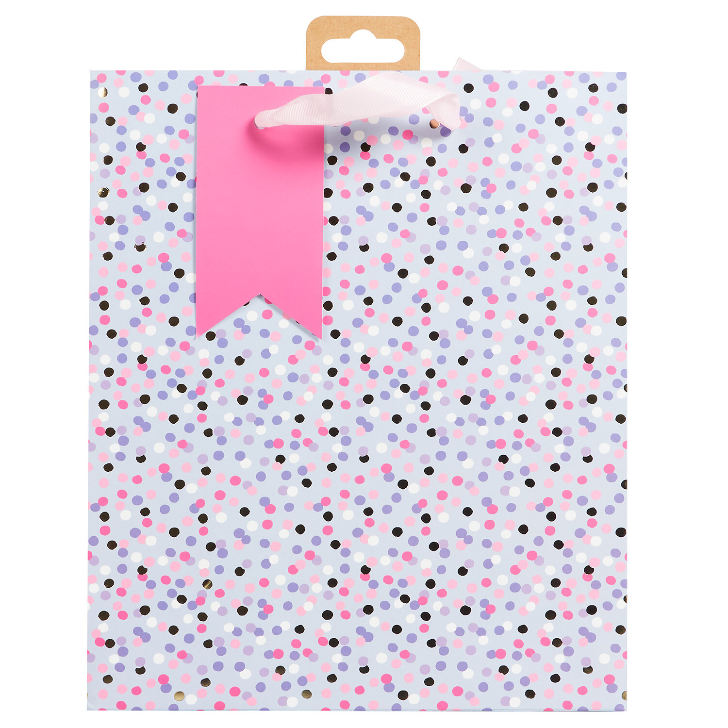 Pack of 4 Pink Medium Birthday Gift Bags Pink Image 5
