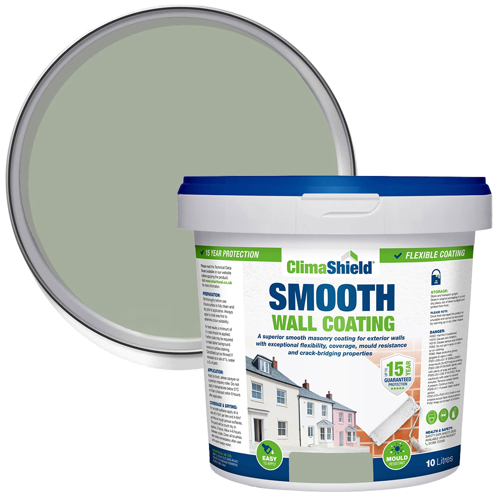 Smartseal Natural Olive Smooth Wall Coating 10L Image 1