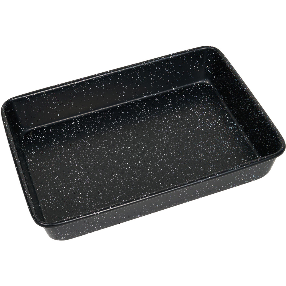 Kitchen Master Signature Granite Roasting Tin Black Large Image 3