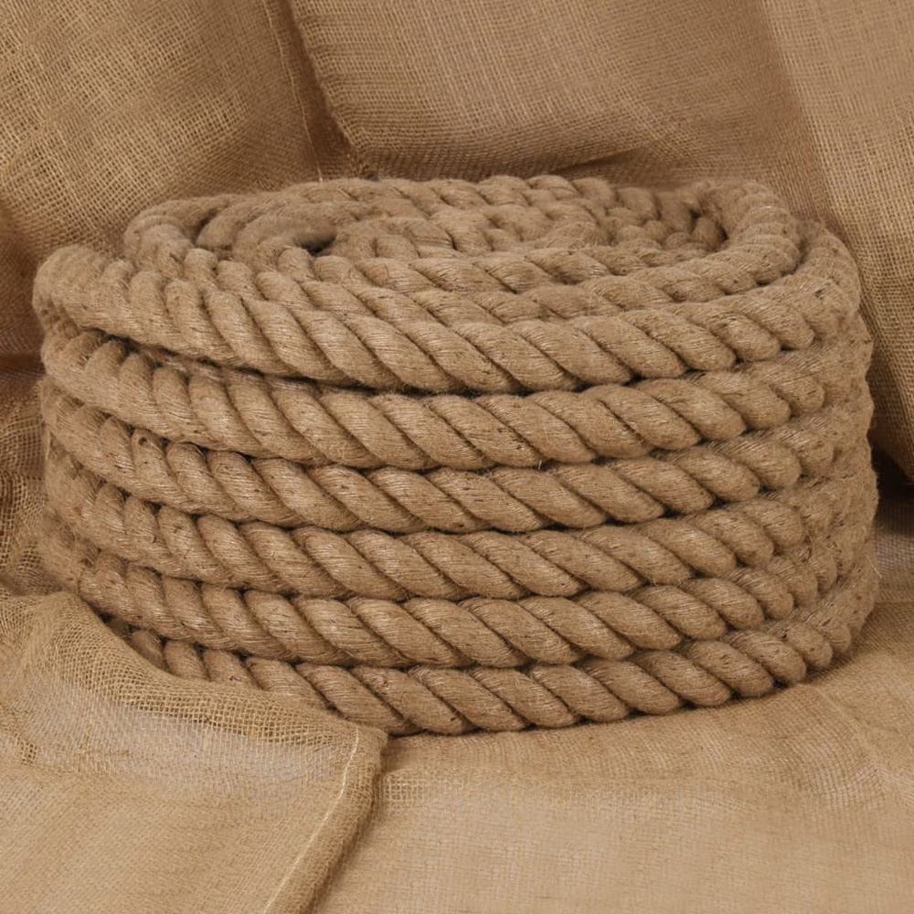 Walplus 40mm Jute Rope 25m Image 2