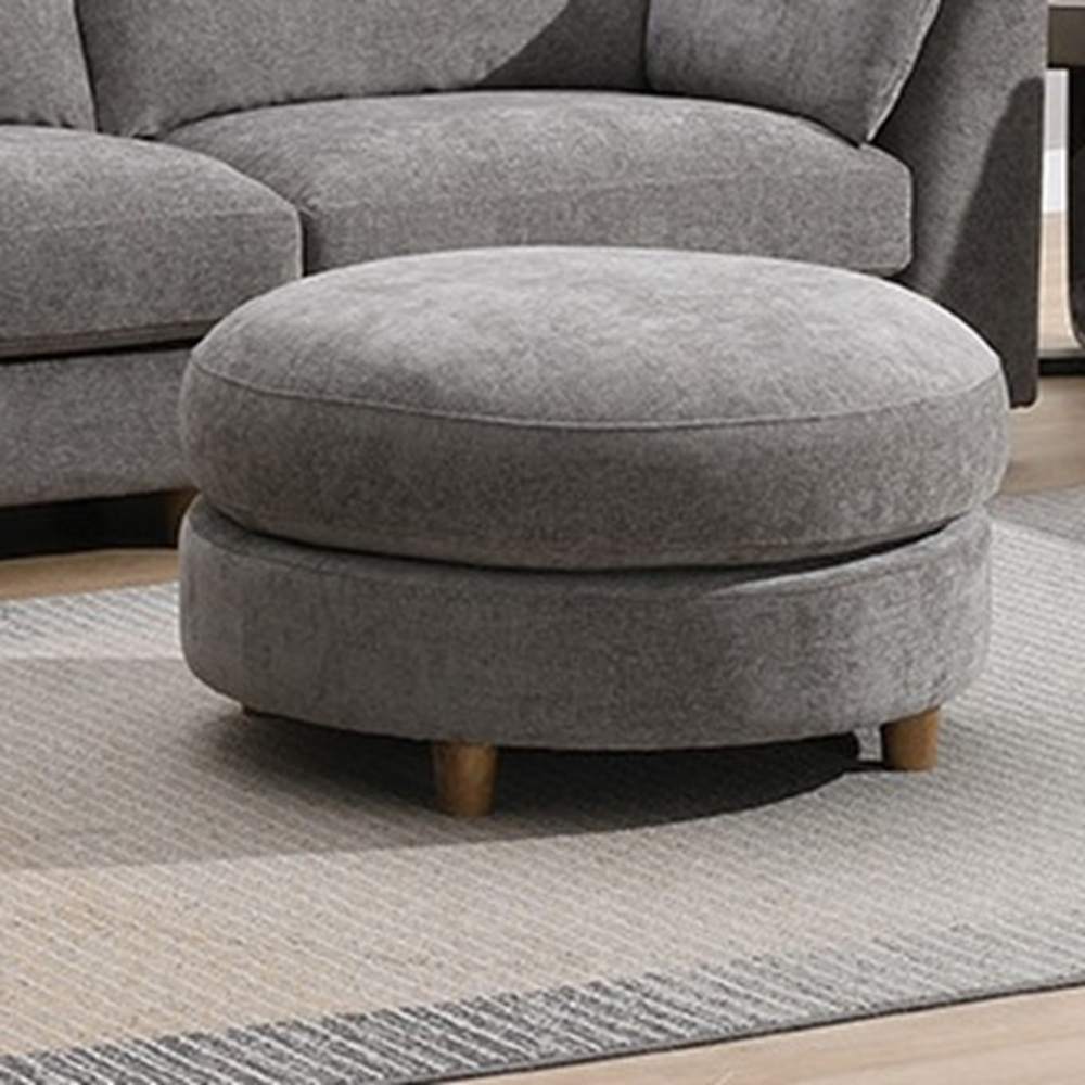 Bushwick Stone Ottoman Image 3