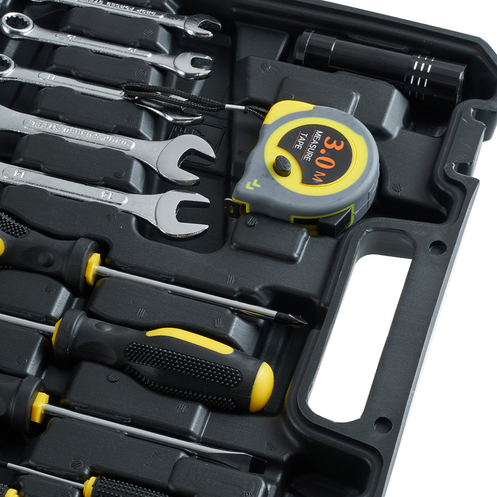 Living and Home 88 Piece Black Multi-Purpose Home Repair Tool Kit Image 6