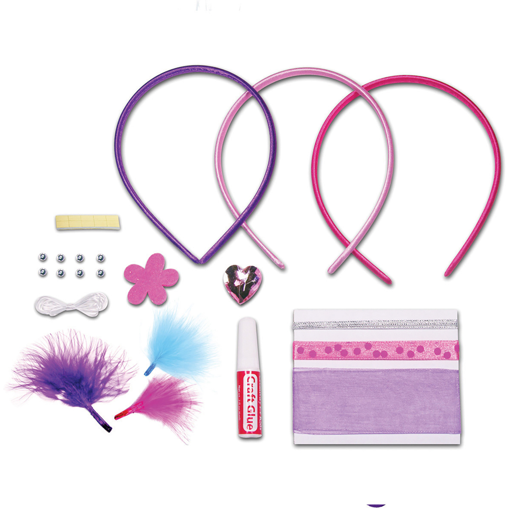 Creativity For Kids Multicoloured Fashion Headbands Craft Kit Image 2