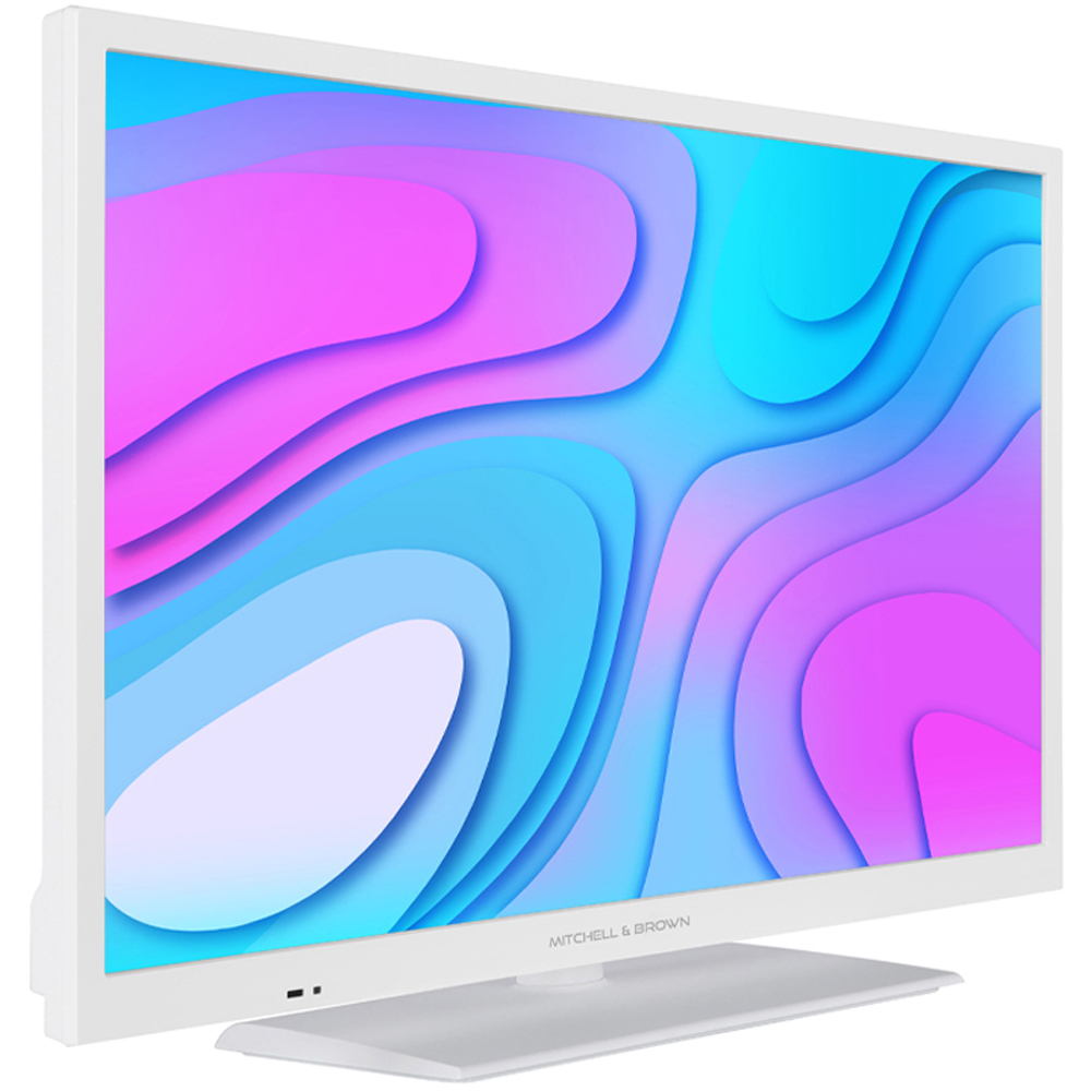 Mitchell & Brown 24 inch HD Ready TiVo White Smart TV with Centre Stand and Freely Image 5