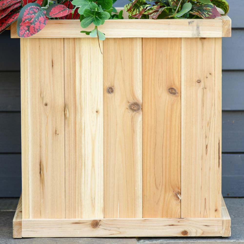 Outsunny Natural Garden Raised Bed Duo Planter Image 3