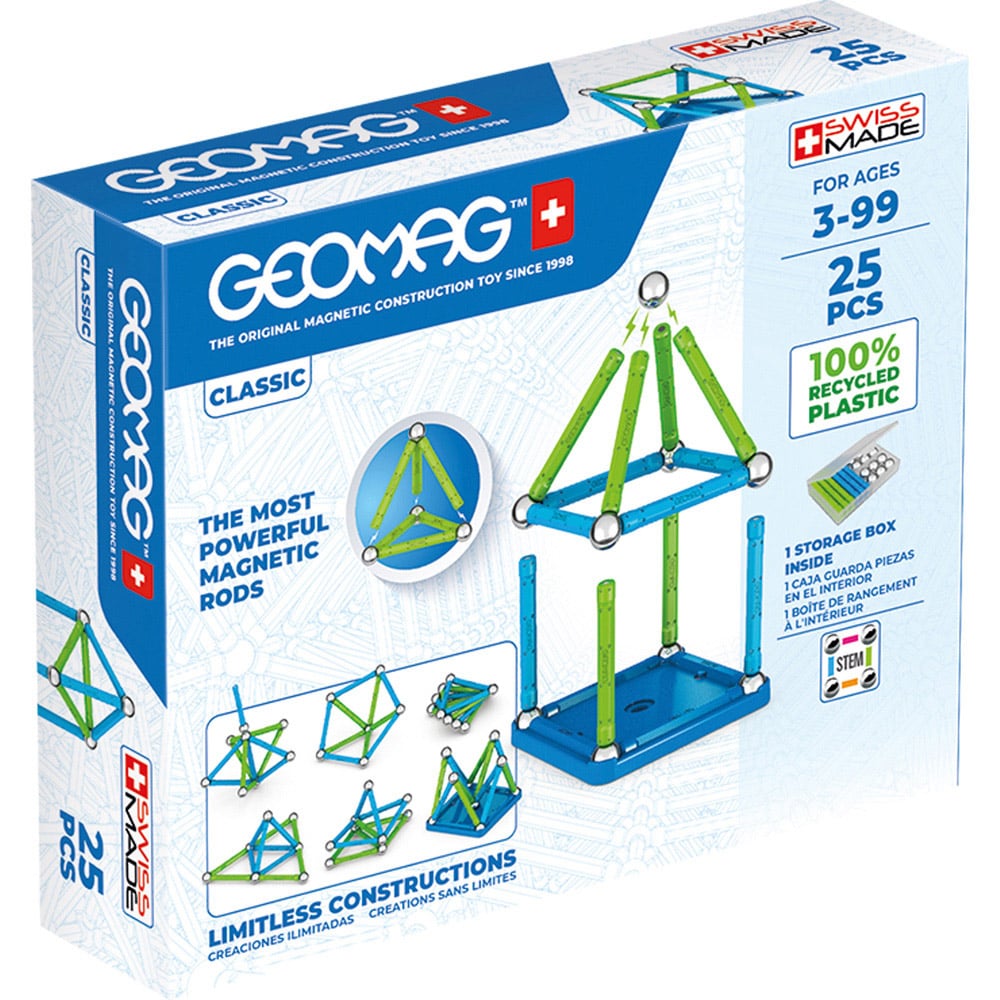 Geomag Classic Recycled Set 25 Piece Image 1
