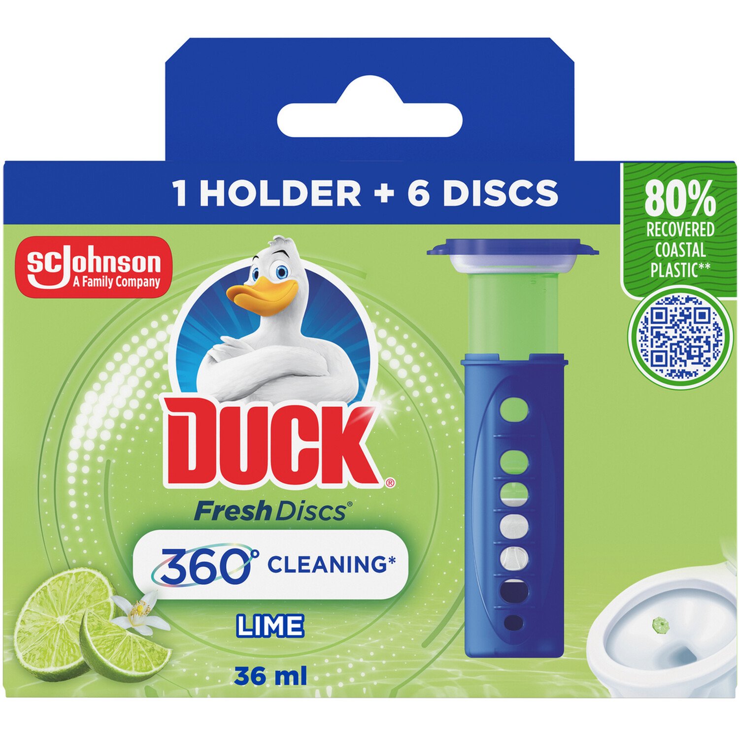 Duck Fresh Discs Holder Lime Image
