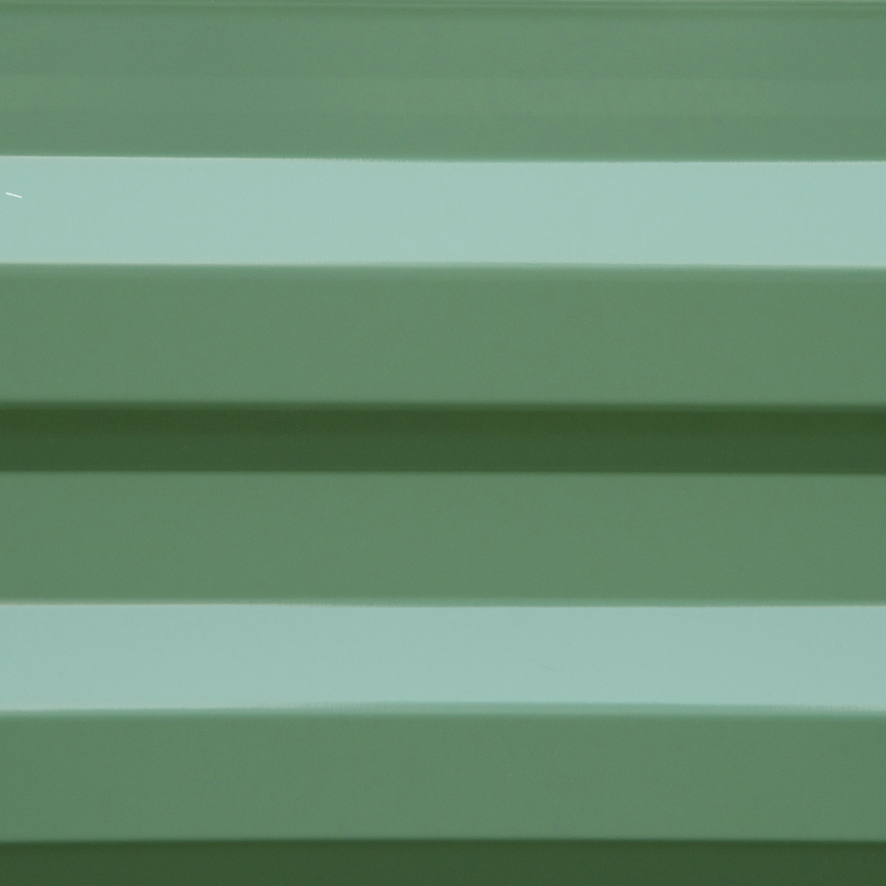 Outsunny Green Galvanised Steel Easy Setup Raised Garden Bed Planter 2 Pack Image 3