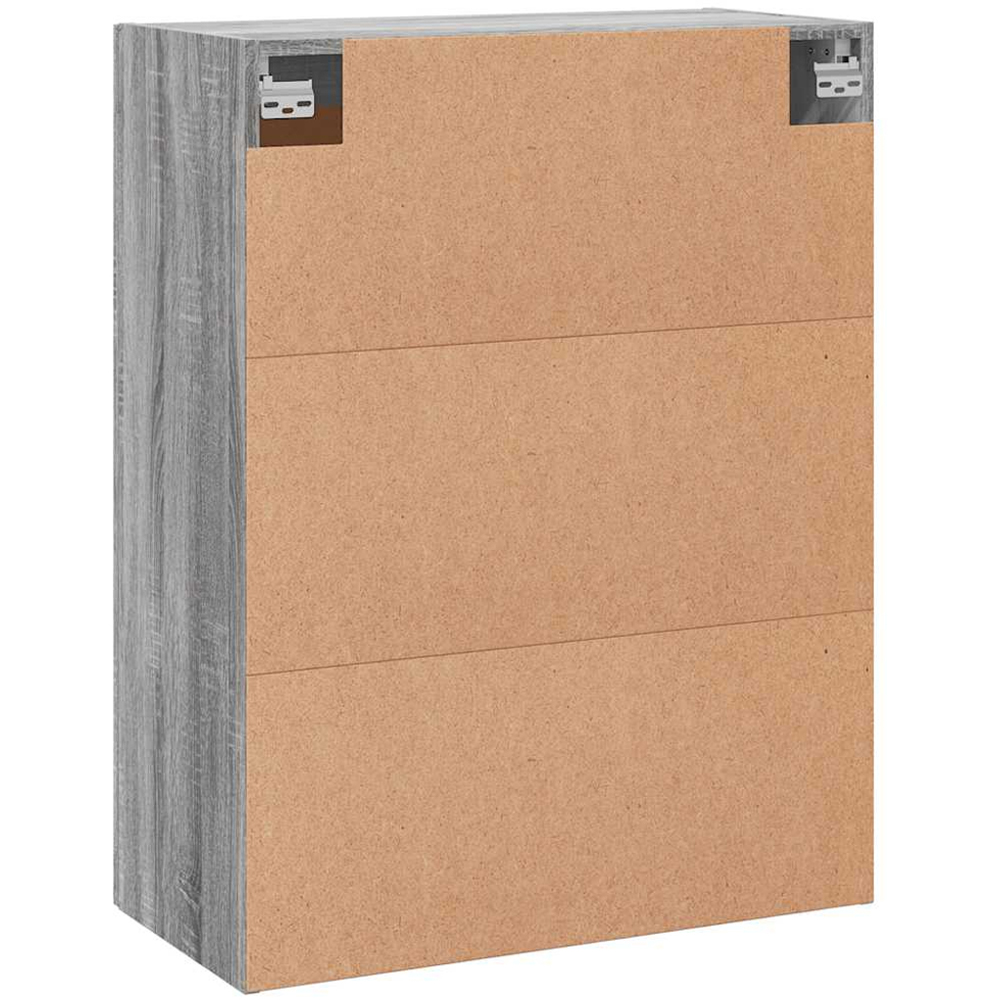 vidaXL 2 Door Grey Sonoma Wall Mounted Cabinet Image 9