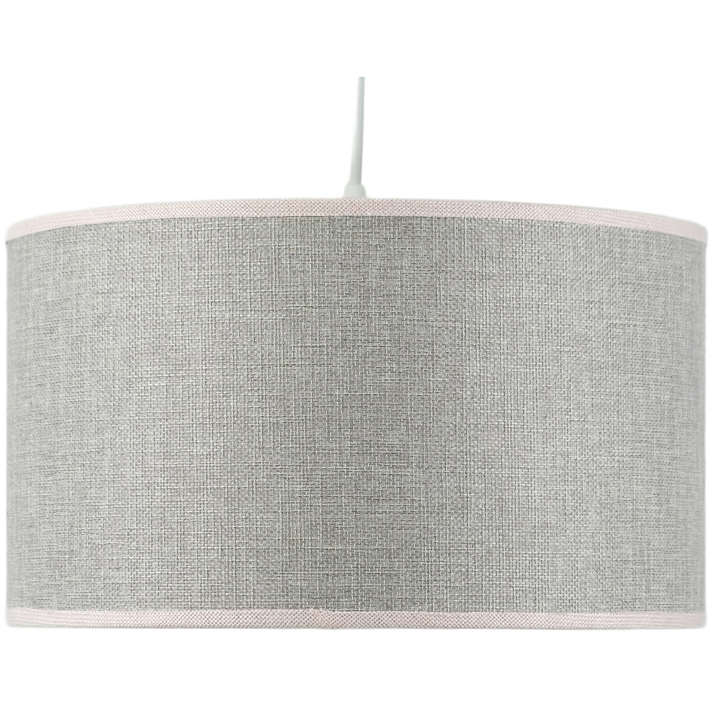 Textured Shade Grey 20cm 35cm Image 2