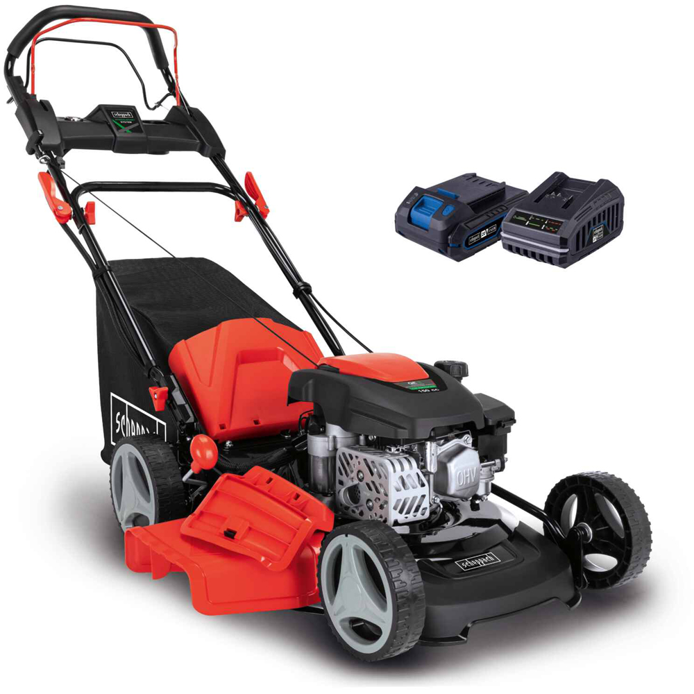 Scheppach MS150-46E Self-Propelled 46cm Petrol Lawn Mower with Electric Start Image 3