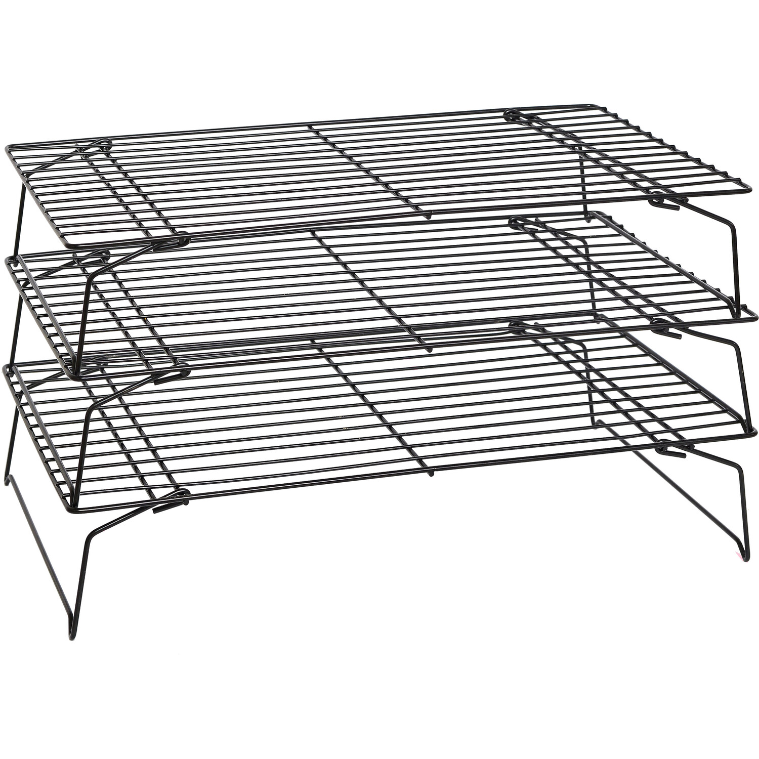 Black Stacking Cooling Rack 3 Pack Image 1