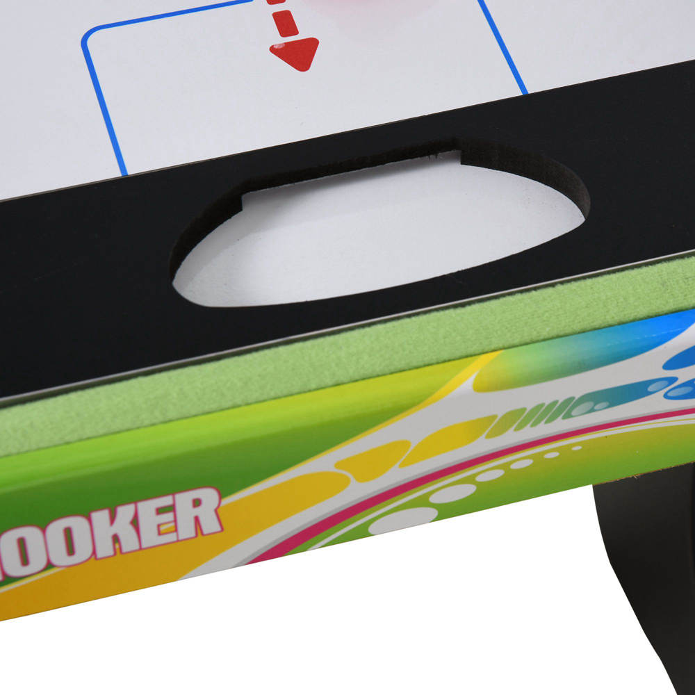 HOMCOM 4-in-1 Multi Arcade Gaming Table Image 4