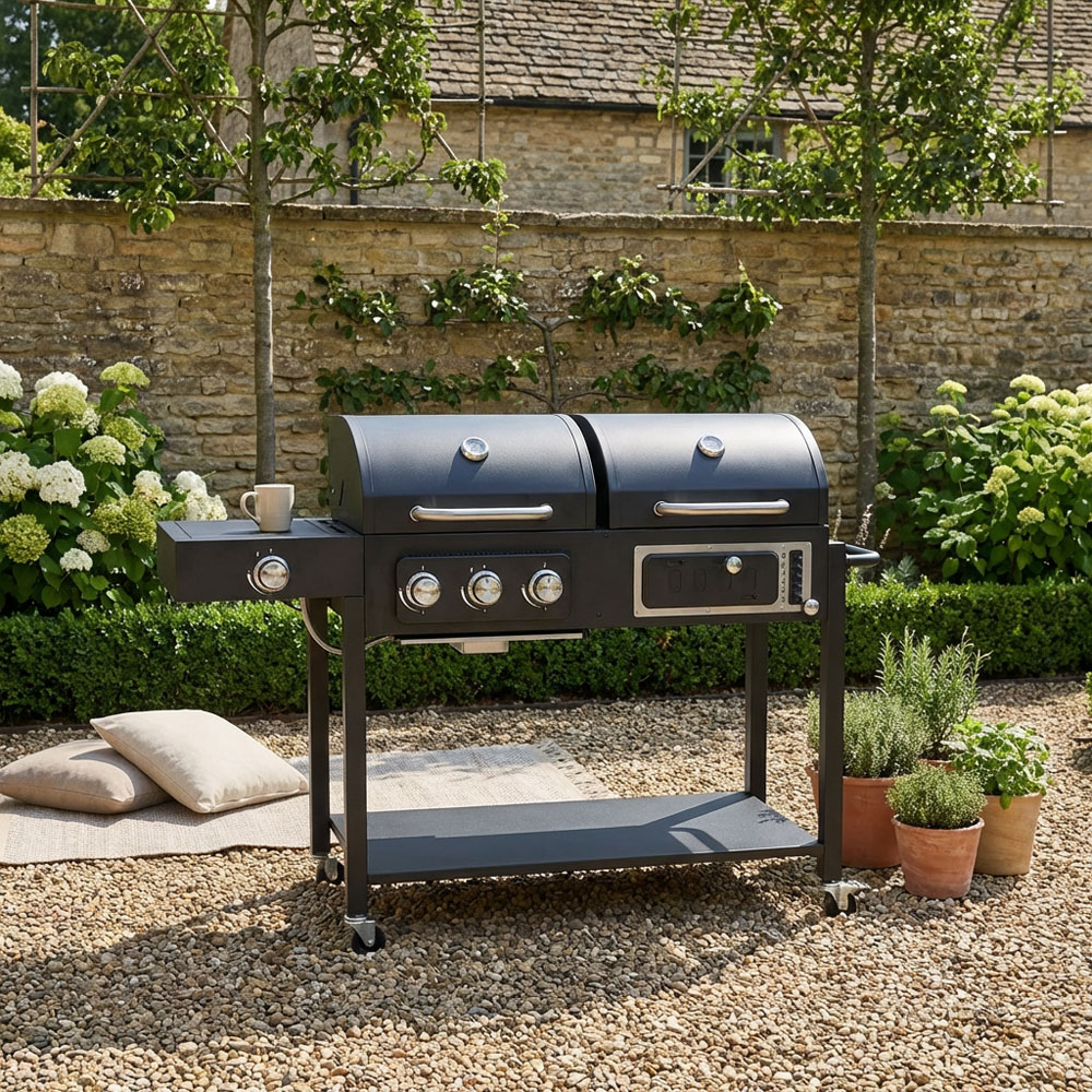 Columbus Black Dual Fuel BBQ Image 7