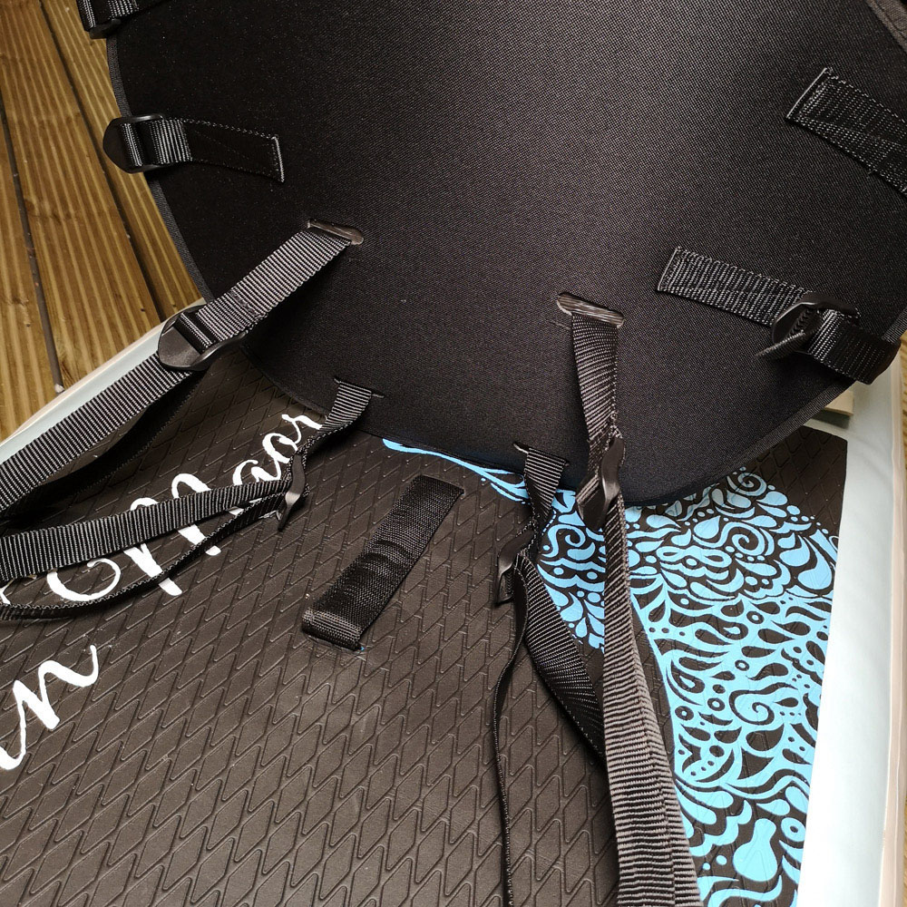 Samuel Alexander Deluxe Foldable Stand Up Paddle Board Chair with Storage Compartment Image 3