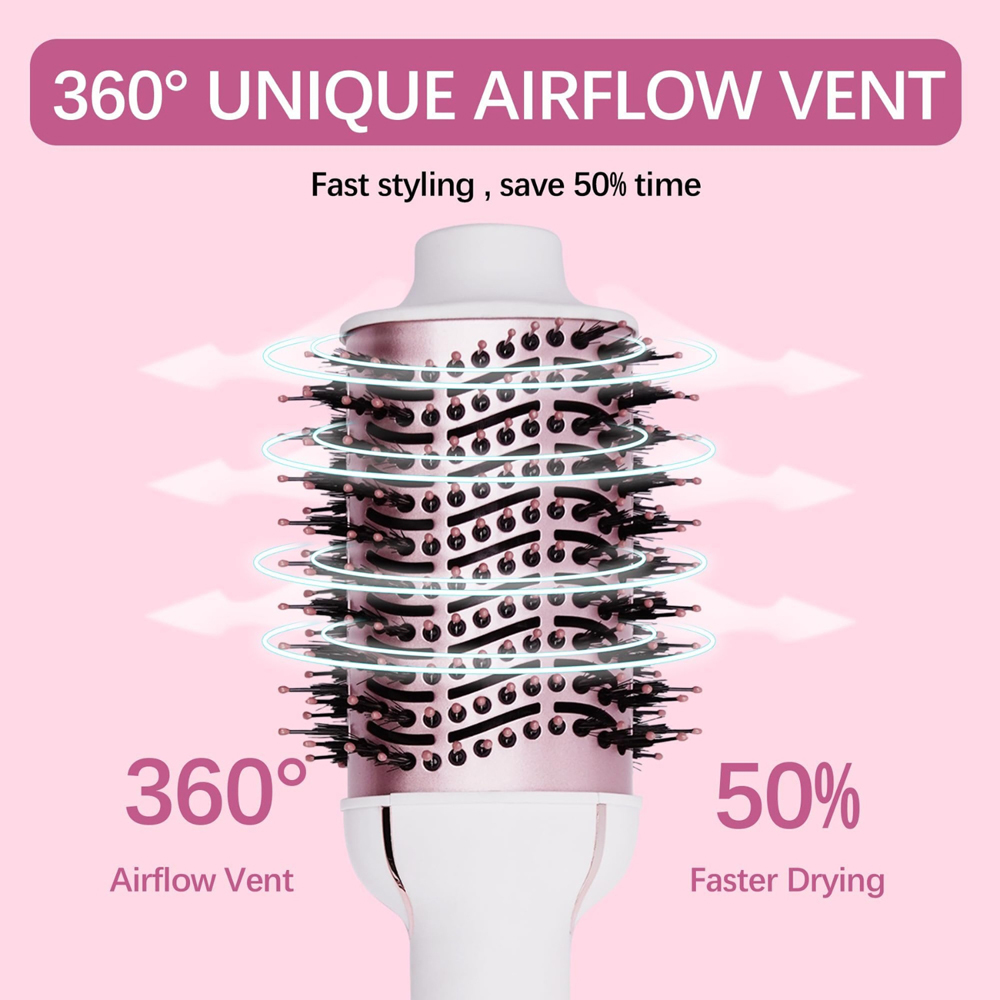 Alivio 4-in-1 Negative Ion Curler Multiple Heat Setting Hair Styler Image 7
